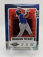 💥Vladimir Guerrero Jr. 2021 PANINI CONTENDERS BASEBALL Red Wave Prizm Blue Jays