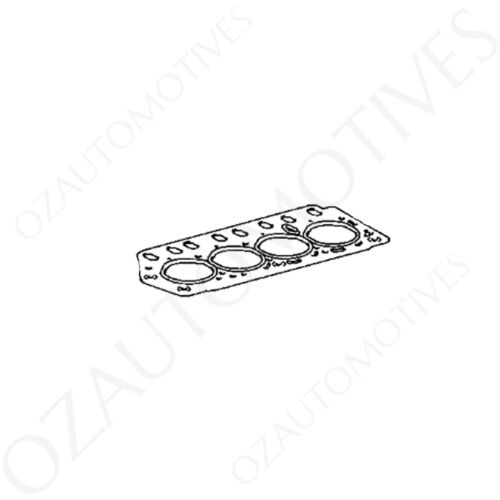 HEAD GASKET 4Y 8V OHV FITS TOYOTA HILUX HIACE YN57 Ute 2.0 1998cc 1982-1989 - Picture 2 of 3
