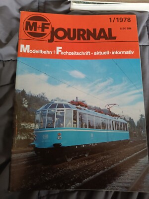 M+F Journal 1/1978 - Modellbahn Fachzeitschrift