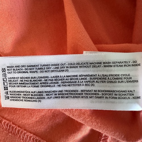 The Fifth Label T Shirt Women Size 10 (M) Red Short Sleeve Cotton Round Neck - Picture 5 of 8