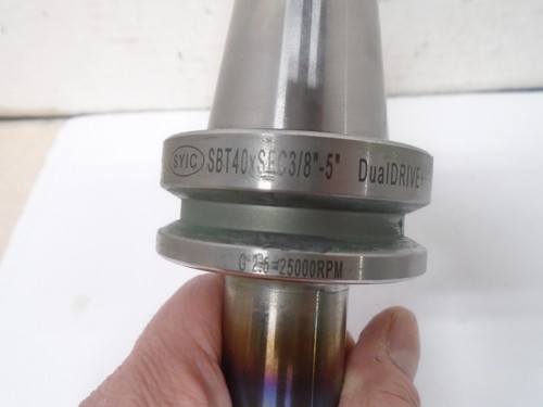 Techniks BT40 3/8" I.D. Heat Shrink Fit Tool Holder SYIC 26.651.56.500B - Picture 2 of 3
