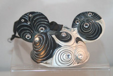 Disney Parks Mickey Mouse Ears Black/White Swirl Paola Gutierrez 5361/6500 LE