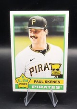 Paul Skenes 2025 Topps Heritage #60 Pittsburgh Pirates