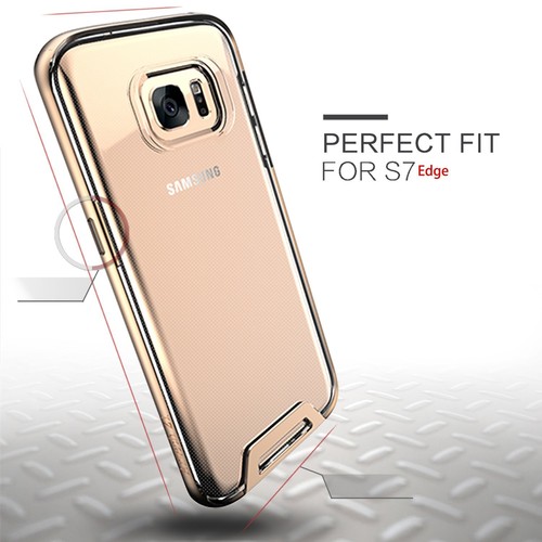 Funda protectora premium transparente transparente transparente transparente de gelatina Artech 21 Samsung Galaxy S7 Edge - Imagen 3 de 7