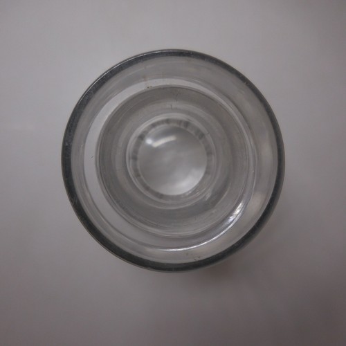 N9328 carafe flacon verre cristal vintage art nouveau déco fait main France - Imagen 7 de 12