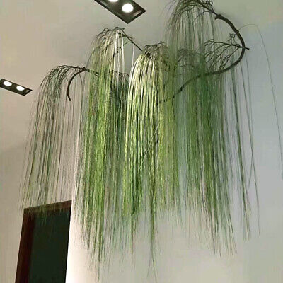 55 Cm Artificial Fake Weeping Willow Hanging Grass Flower Plants Home Wall Decor - Weeping Willow Home Decor 55 Cm Artificial Fake Weeping Willow Hanging Grass Flower Plants Home Wall Decor - Weeping Willow Home Decor