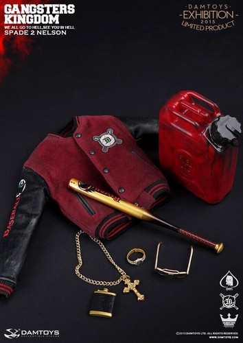 New Damtoys Gk002ex 1/6 Gangsters Kingdom Spade 2 Nelson Special Project InStock - Picture 12 of 12