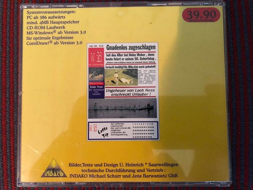 Corel DRAW Vorlagen CD - Grafik / DTP - Bild 3 von 3