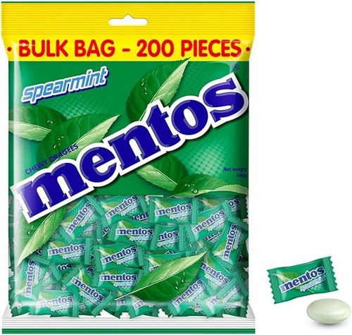 Mentos Fruits 540g Bulk 200pc Bag Pillow Pack - Picture 6 of 7