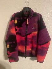 Nike Air Jordan Flight MVP Sherpa Fleece Full Zip Jacket Men's M DV1611-705 New