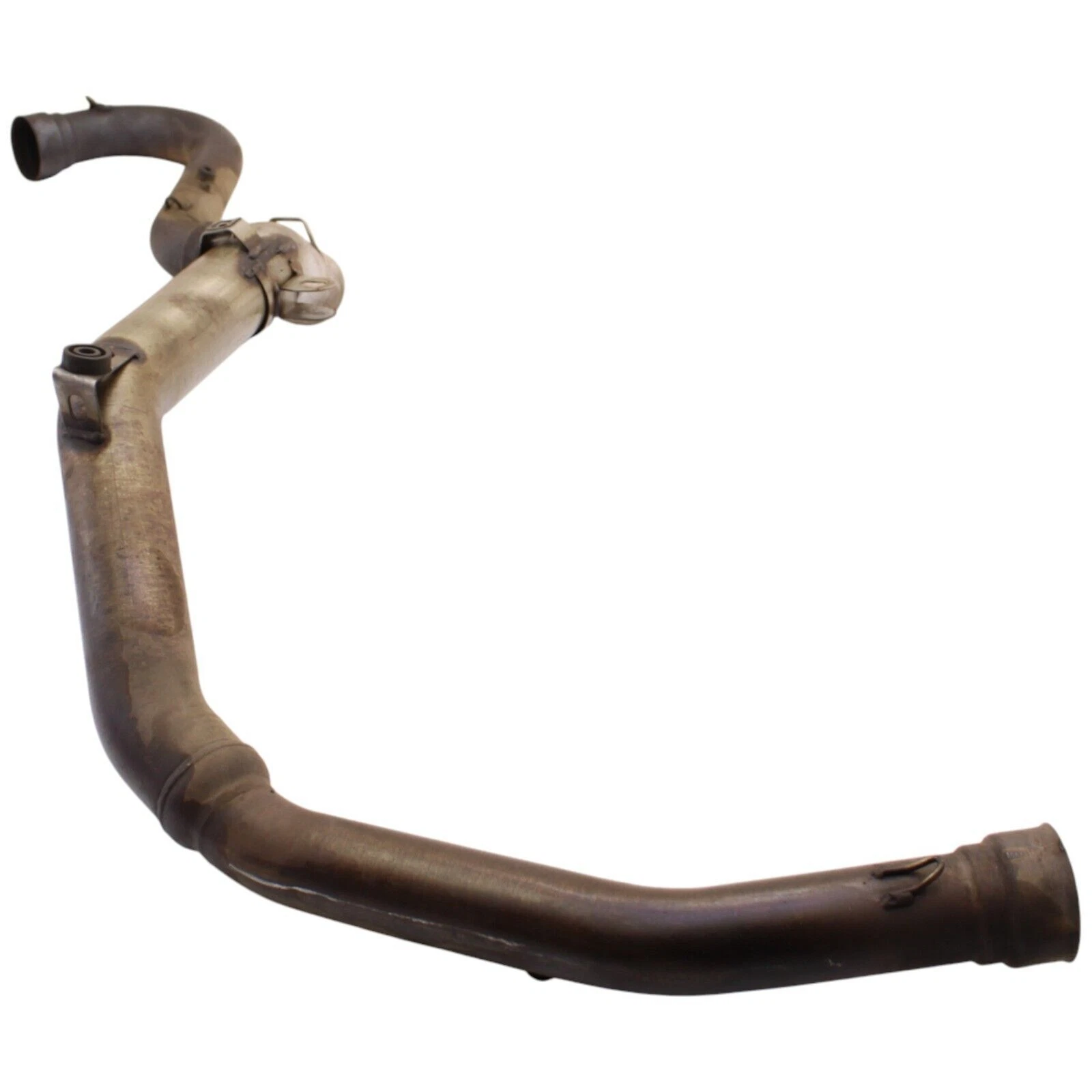 2003 - 2006 DUCATI 999 EXHAUST HEADER PIPE ENGINE MANIFOLD STOCK SILVER
