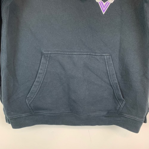 Nike Valley Vista Monsoon Slogan USA Black Pullover Hoodie Men's Size Large L - Picture 7 of 11