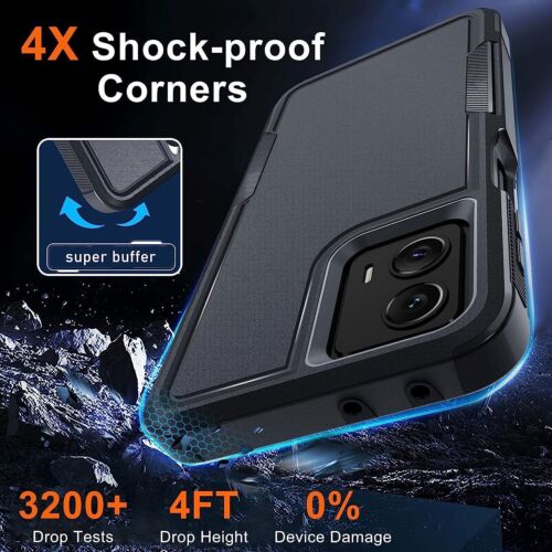 Für Motorola Moto G Stylus 5G 2024 2023 Hülle Handy Cover Stoßfest + Displayglas - Bild 9 von 60