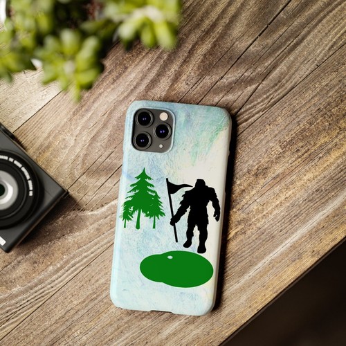 Slim Phone Cases for iPhone 7-14 My Bigfoot Golf Buddy - Picture 53 of 71