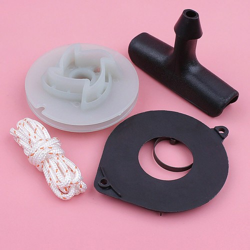 For Husqvarna 445 450 460 Chainsaw Recoil Starter Pulley Spring Handle Grip Rope - Picture 8 of 10