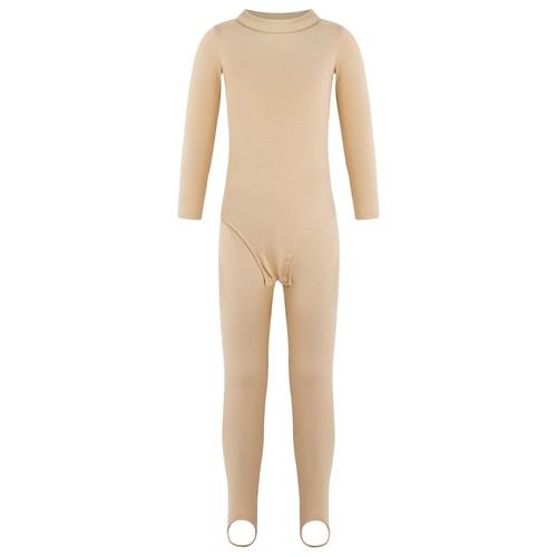 Kids Girls Activewear Practice Leotard With Pants Solid Color Training Costume - Foto 14 di 55