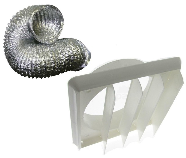 Cookology DK1M120 120mm 100cm Ducting Kit for Cooker Hoods & Extractor