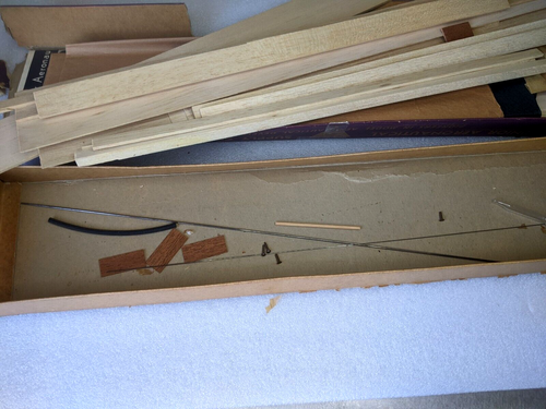 Vintage 40's "Phoenix Skipper" Jasco R/C Balsa Wood Model Plane Kit - Picture 5 of 7