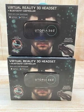 Utopia 360 VR 3D Headset Lot Of 2