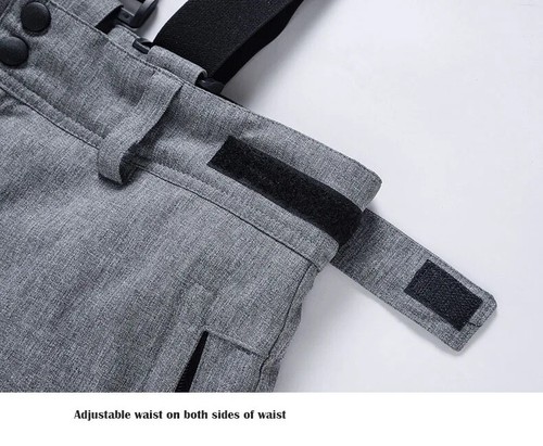 Outdoor Snow Suit -2024New Warm Windproof Waterproof Jackets and Strap Pants Set - Picture 23 of 58