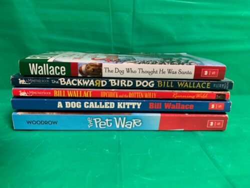 dog chapter books -Dog called Kitty/Upchuck&Rotten Willy/Backward Bird Dog+2 - Picture 2 of 8