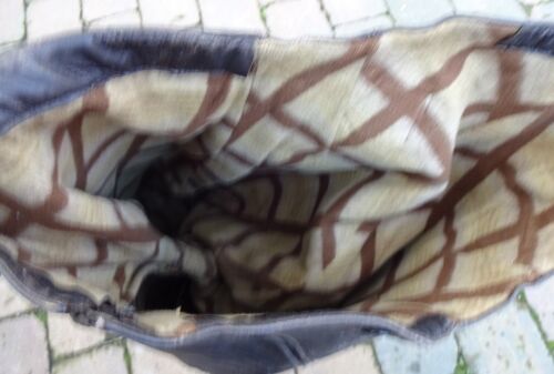 Flieger / Kradfahrer Hose Stiefelhose Breeches Leder B - Bild 6 von 10