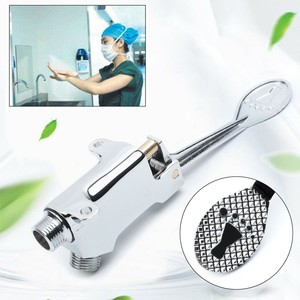 Floor Foot Pedal Control Switch Valve Faucet Basin Single Cold Water Kitchen New Floor Foot Pedal Control Switch Valve Faucet Basin Single Cold Water Kitchen New