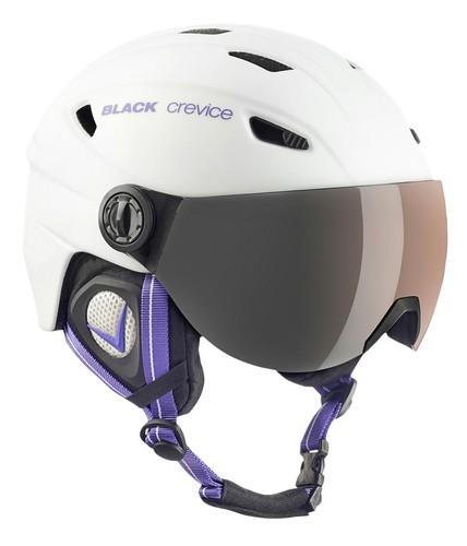 BLACK CREVICE Damen+Herren Ski- & Snowboardhelm mit Visier - Modell: SILVRETTA * - Bild 14 von 49