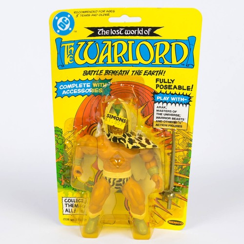 Figura Remco DC Comics The Lost World of the Warlords 1982 sin usar, en caja - Warlord