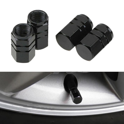 4pcs Aluminium Car Wheel Tyre Valve Stems Tire Air Dust Cover Screw Rim Caps - Picture 12 of 17