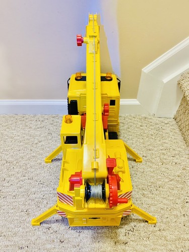Bruder Man Tele-Crane TC 4500 TGA 41.440 Construction Building Toy GERMANY©️2001 - Picture 9 of 12