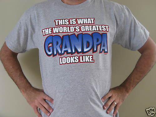 WORLDS GREATEST GRANDPA WHITE JERZEES BRAND NWOTS TEE SHIRT SIZES SMALL-5 XL - Picture 6 of 9