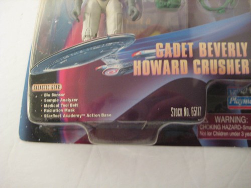 Star Trek Cadet Beverly Crusher Warp Factor Series 3 Figur Playmates 1997 Neu - Bild 8 von 11