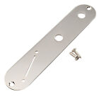 Musiclily Pro Nickel 32mm Steel Guitar Control Plate Narrow Pot Hole Angled Slot