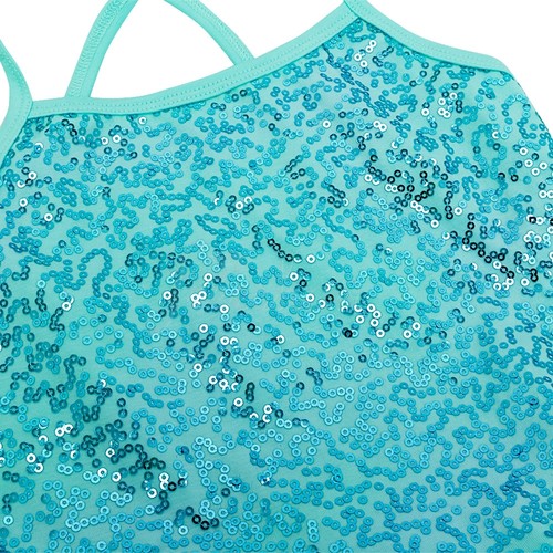 Kid Girl Sequin Ballet Dance Dress Gymnastics Leotard Lyrical Tutu Skirt Costume - Bild 24 von 77