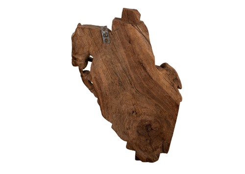 Antike Holz - Konsolen / Architektonische Elemente ( Reiter ), Südindien 19. Jh. - Bild 12 von 12