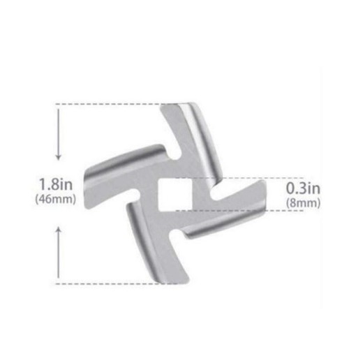 Praktisches Zubeh?r f??r die K??che 3PCS Fleischwolf Schraube Mincer Auger Teile - Bild 10 von 10