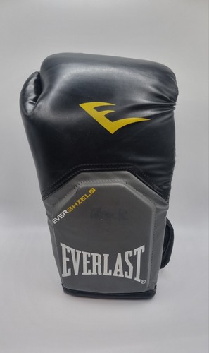 Everlast Pro Style Training Boxing Glove Black 12 oz Twin Glove Set Has Had Wear - Picture 3 of 18