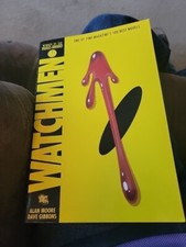 DC Comics Watchmen Graphic Novel By Alan Moore Dave Gibbons Trade Paperback TPB