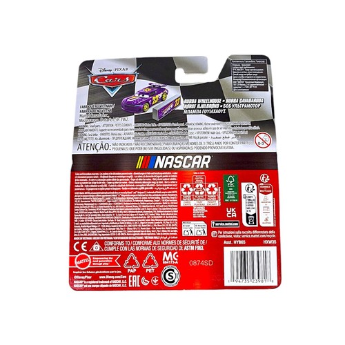 DISNEY Pixar Cars NASCAR BUBBA WHEELHOUSE Diecast Toy Car COMBINE SHIPPING - Picture 2 of 3