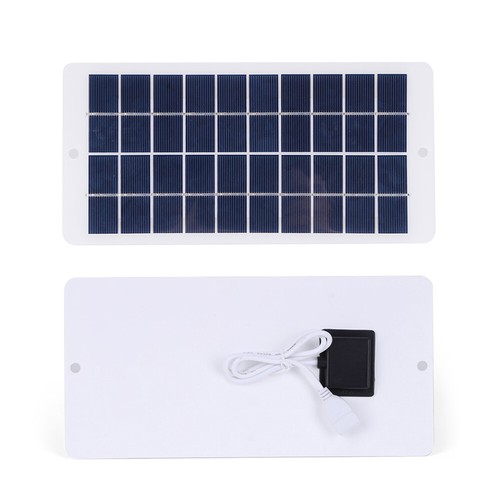 5W 10W Portable Solar Panel DIY Module 5V Outdoor Camping Hiking Phone Charger - Picture 40 of 41