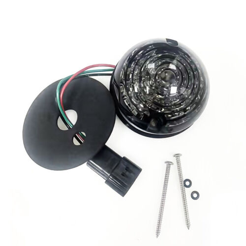 LED SMOKED Indicator Light Amber lamp For Land Rover Defender 90/110 Serie 73mm - Picture 6 of 7