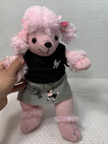 Pink Poodle Dog Plush 50s Poodle Skirt Animaland Nanco - Picture 4 of 4