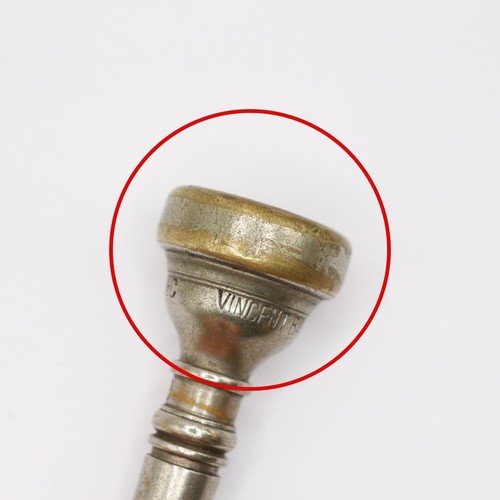 Early to Mid 1920's Vincent Bach Corp. New York 10 1/2 C Cornet Mouthpiece - Picture 18 of 20