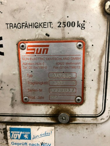 Tragmutter Hubmutter Hauptmutter load nut SUN SVL 2250 2 Säulen Bühne Autolift - Picture 2 of 8