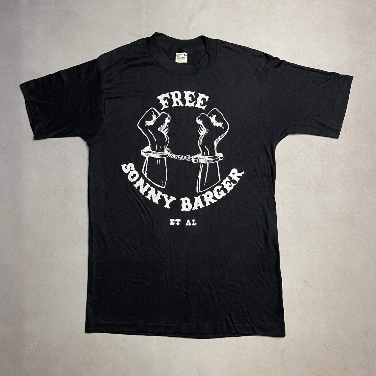 Sonny Barger's Motorcycles / ハーレーTシャツ 🔥Sonny Barger Hells Angels Oakland, CA Custom Motorcycle