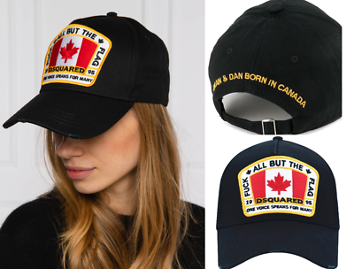 DSQUARED2 ブラウン Canadian Flag ベースボールキャップ DSQUARED2 ブラウン Canadian Flag ベースボールキャップ