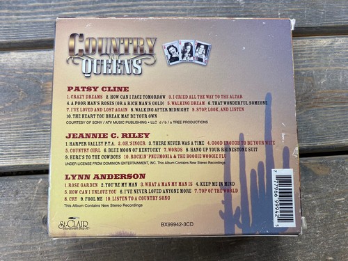 Country Queens CD Boxset! Cline Riley Anderson Apr-2007, 3 Disc - Picture 2 of 3