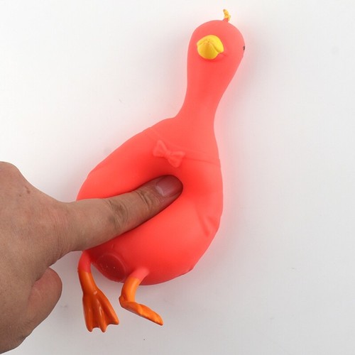 Squeeze Toy Realistic Duck Slow Rising Ball for Office Pressure Reduce - Zdjęcie 6 z 8