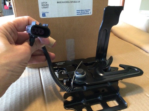 Genuine GM 25868007 LATCH HOOD PR, OEM, NEW OLD STOCK, See All Photos - Picture 2 of 5